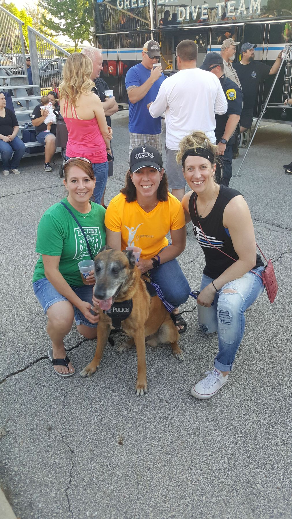 Kris Jadin (center)