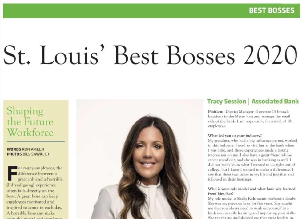 Tracy Session recognized in Small Business Monthly