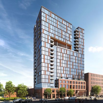 Associated Bank completes $59M loan for 20-story Chicago apartment and retail project