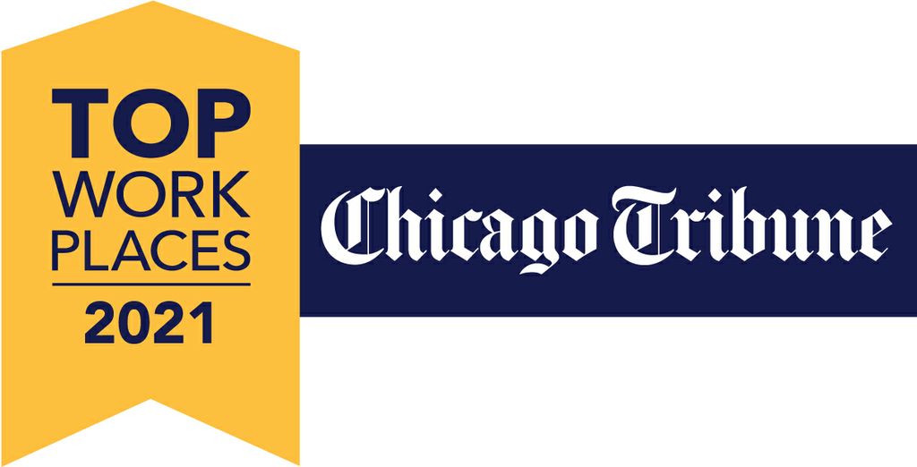 Chicago Tribune names Associated Bank a winner of the Chicagoland Top Workplaces 2021 award
