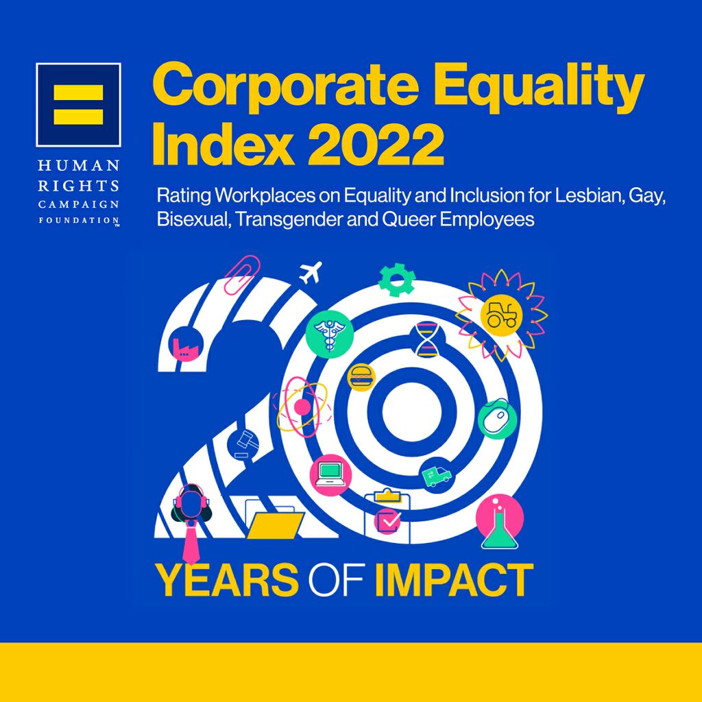 Associated Bank earns 100 on the Human Rights Campaign Foundation’s annual assessment of LGBTQ+ workplace equality