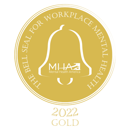 National organization recognizes Associated Bank with Gold Bell Seal for Workplace Mental Health 
