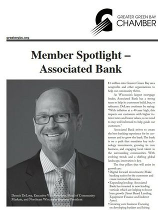 Member Spotlight: Associated Bank, Dennis DeLoye 