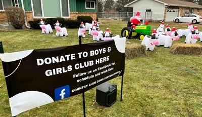 Holiday display beefs up a nonprofit’s fundraising 