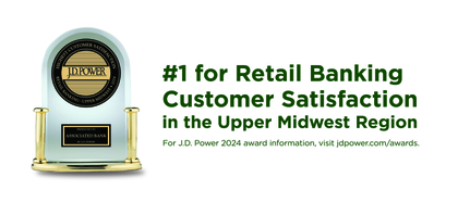 Associated Bank Named Best for Customer Satisfaction with Retail Banking in the Upper Midwest Region by J.D. Power