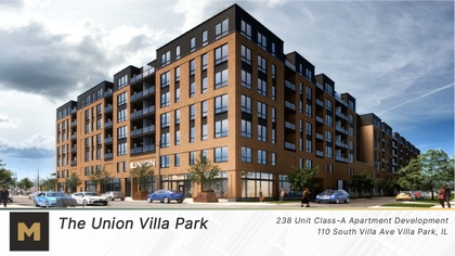 Associated Bank announces $55M construction loan for mixed-use project in Villa Park, Illinois