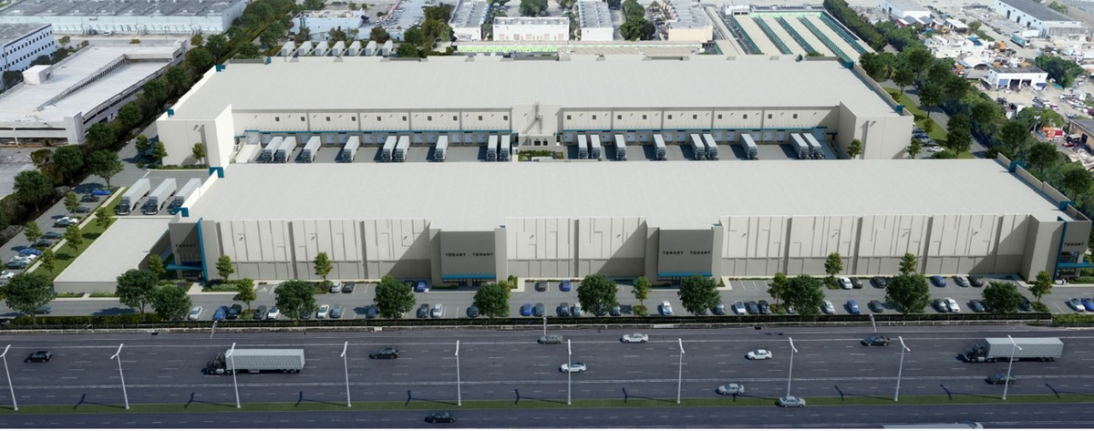 Kurv Industrial speculative Class A industrial warehouse-distribution facilities Doral Fla.