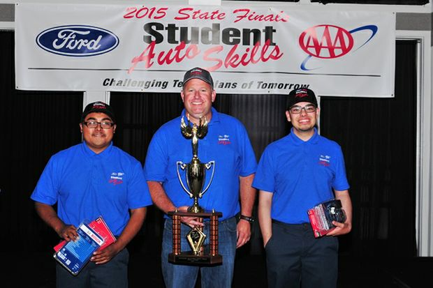 2015 CA Auto Skills winners