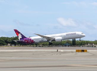 Hawaiian Airlines' New Boeing 787-9 Dreamliner Welcomes