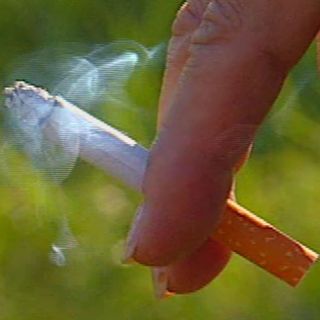 Close-up of a cigarette.copyright American Heart Association