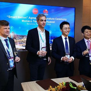 Monaco Telecom and Huawei sign MoU