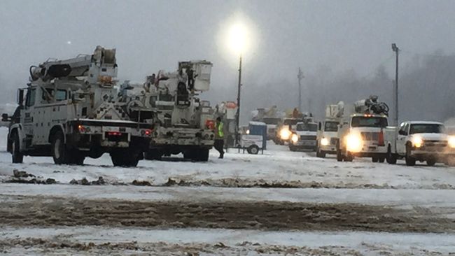 Duke Energy crews will follow the outages