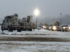 Duke Energy crews will follow the outages