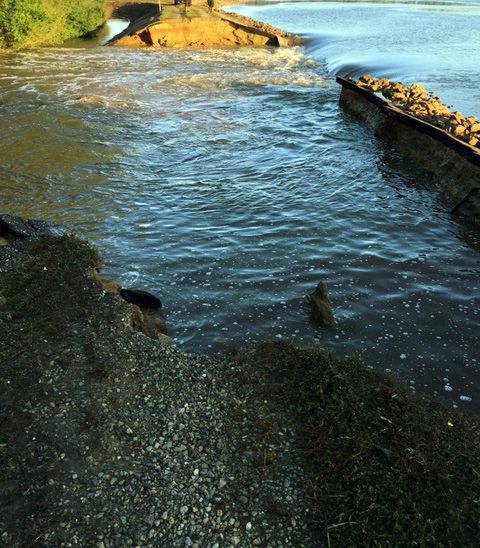 Cooling Pond Breach
