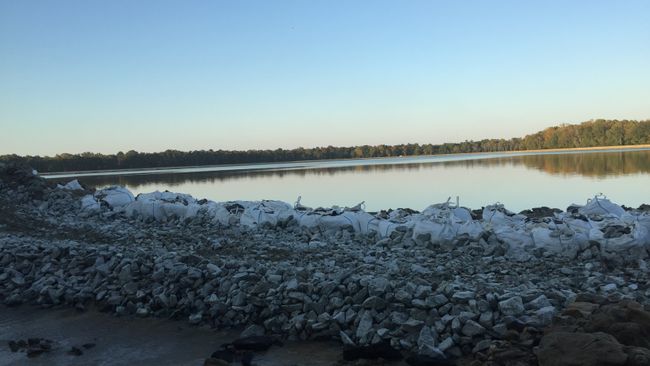 H.F. Lee Cooling Pond Break Repair