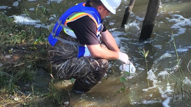 H.F. Lee Continued Water Sampling