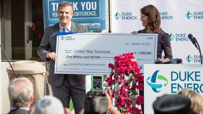 Duke Energy Florida invests $1 million in St. Petersburg’s Campbell Park community 