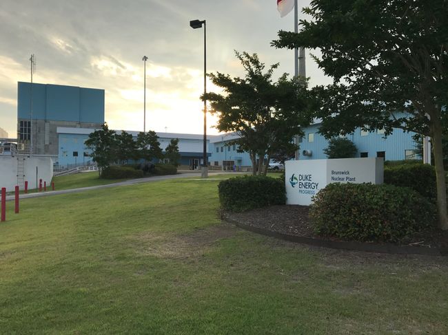 Brunswick Nuclear Plant Sign