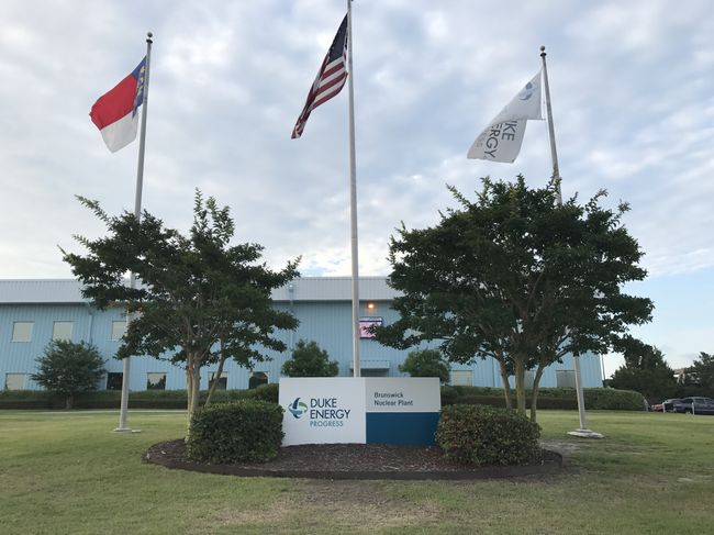 Brunswick Nuclear Plant Sign