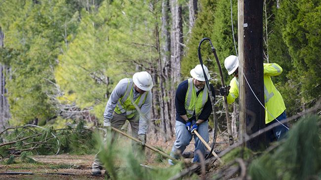 Duke Energy restores power to 160,000 Carolinas customers in Irma's wake; expects to restore most other customers before Friday night