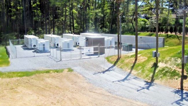 North Carolina’s largest battery system now operating at Duke Energy substation