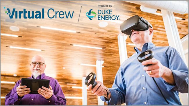 Duke Energy teams with ITS to offer customized virtual reality training programs for energy company workers nationwide