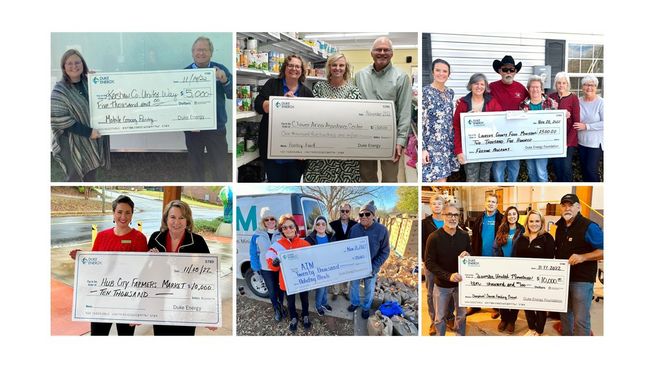Duke Energy wraps up monthlong effort to fight hunger with nearly ...