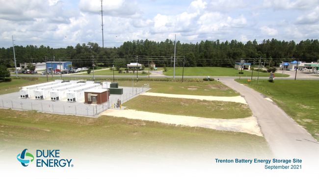 Trenton Energy Battery Storage Site Sept 2021