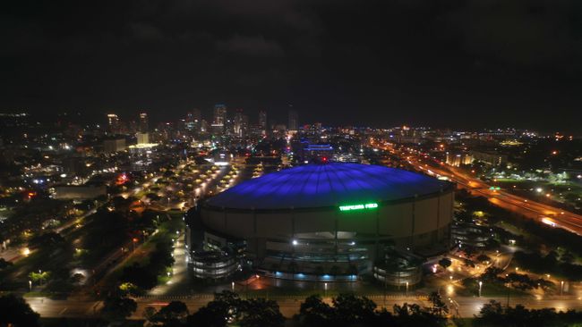 Duke Energy Florida, Tampa Bay Rays bring light to customers in need with $100,000 donation, special tribute at Tropicana Field