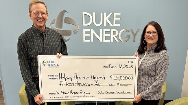 Duke Energy awards $225,000 in grants to organizations making critical home improvements for South Carolina’s seniors