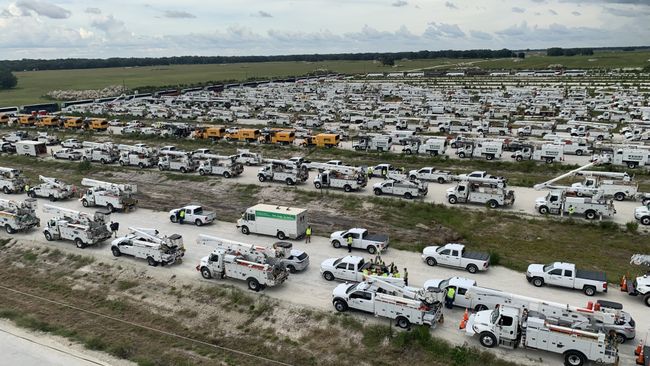 Duke Energy crews begin power restoration following Hurricane Idalia