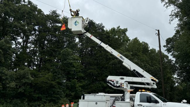 Power restored to more than 510,000 Carolinas customers impacted by Debby, lineworkers on track to repair remaining outages by Friday night 