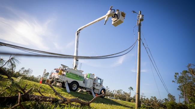 Duke Energy restores power for 95% of customers within 72 hours; mobilizes Pinellas County barrier islands command center 