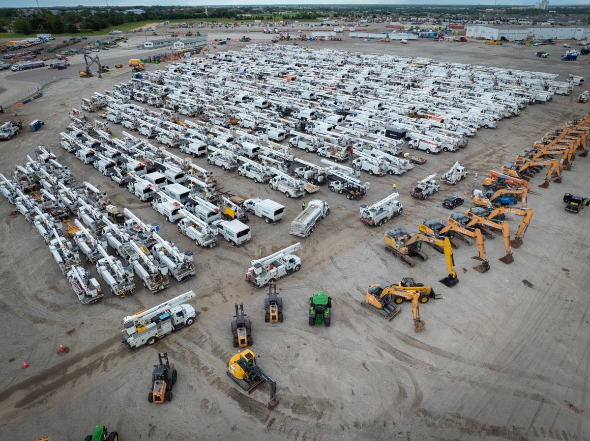Crew staging sites | Milton