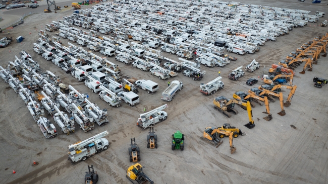 Crew staging sites | Milton