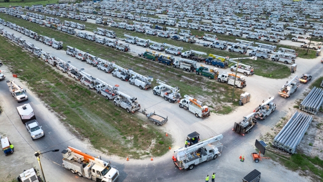 Crew staging sites | Milton