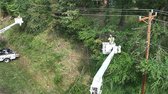Duke Energy continues rebuilding power grid in South Carolina upstate ...