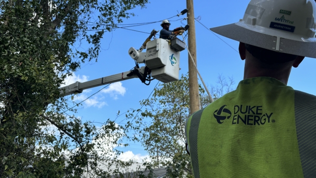 Power restoration efforts ongoing in North Carolina mountains and South Carolina upstate; company provides updated information