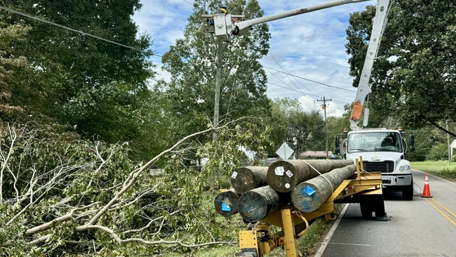 Duke Energy continues rebuild of power infrastructure following Hurricane Helene