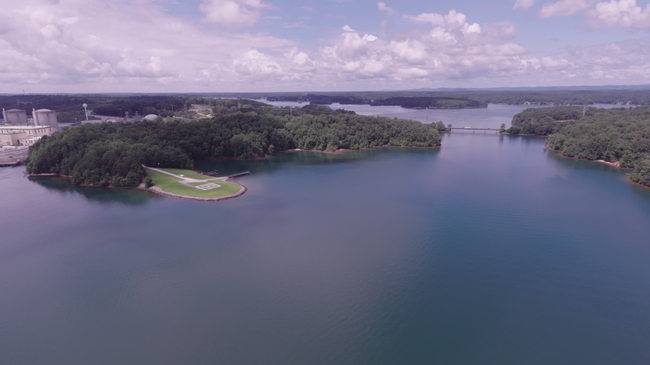 Oconee Nuclear Station - lake view