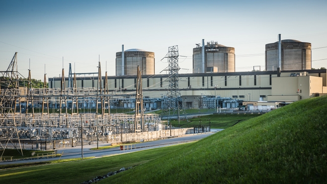 Oconee switchyard and site