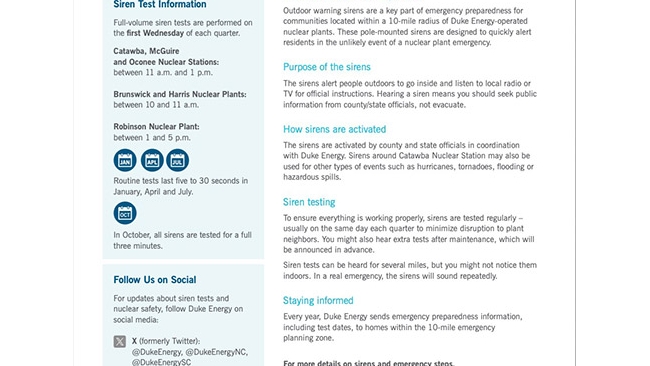 Nuclear Fleet Siren Fact Sheet