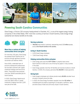 SC Economic Impact Fact Sheet