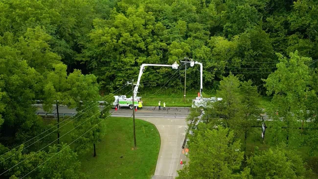Duke Energy restores 85% of Greater Cincinnati outages; crews on track to restore nearly all remaining outages Thursday