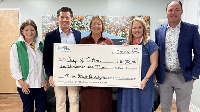Duke Energy Foundation investing nearly $200,000 in South Carolina communities to support Main Street revitalization efforts