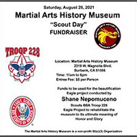 Scout Day at the Martial Arts History Museum