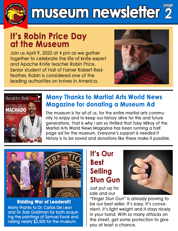 Martial-Arts_museum_Newsletter-No. 16 page 2