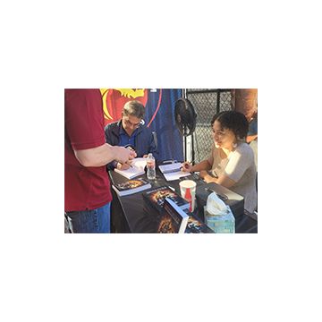 book signing