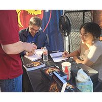 book signing