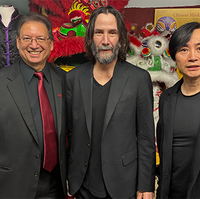 Michael Matsuda - Keanu Reeves - Tiger Chan - martial arts museum